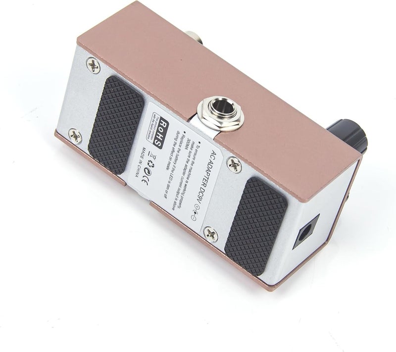 IOppWin Digital Delay Electric Guitar Effects Pedal - Mini Size, True Bypass, Noise Reduction, Aluminum Alloy, 9V DC Power, 20ms-600ms Delay - Image 4